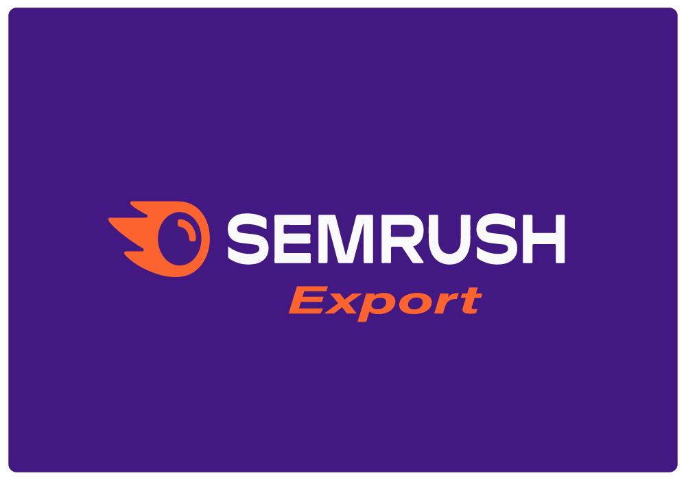 semrush export